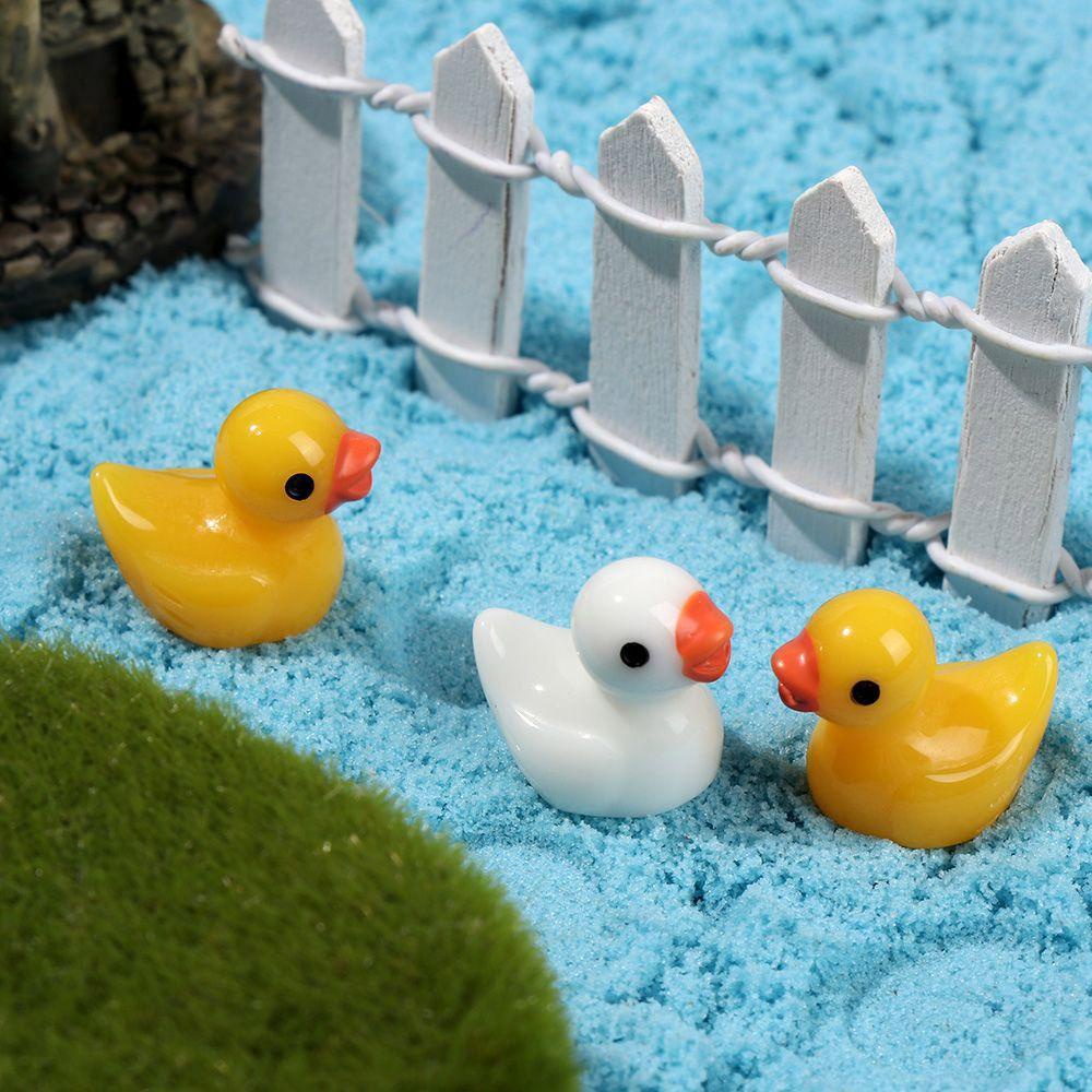 Bộ 36 Khuôn Hình Vịt Bằng Nhựa Resin Trang Trí Tiểu Cảnh Sân Vườn