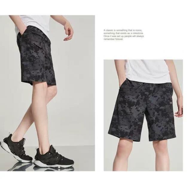 HÈ [Thanh Lí Tồn Size L+XL]Quần Short Thể Thao Nam LINING AKSP043-4-Chính Hãng >> 💯 ་ new , )