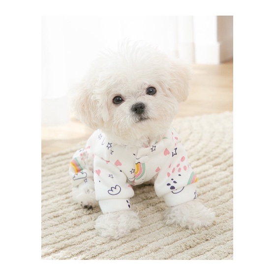 Bộ body bốn chân lót bông cao cấp cực ấm cho thú cưng 🐶🐱