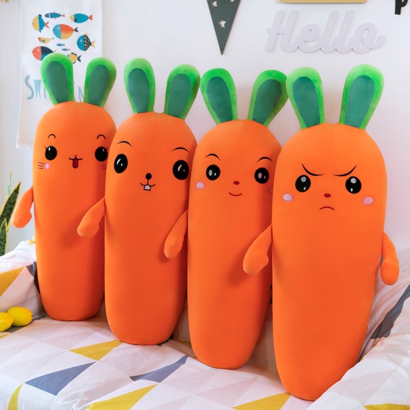 GẤU BÔNG - GỐI ÔM HÌNH CỦ CÀ RỐT 🥕