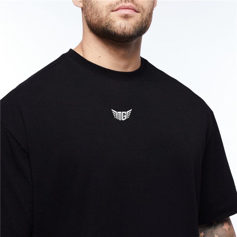 Áo thun thể thao ngắn tay dáng ôm thời trang cho nam