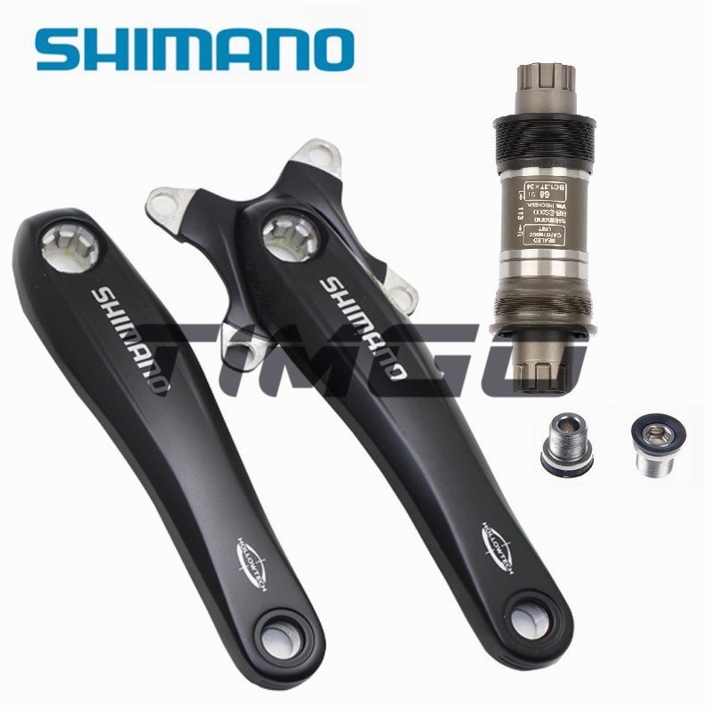 Tay Quay Xe Đạp Leo Núi Shimano FC-M522 / FC-M523 MTB 10 Tốc Độ Trọng Lượng Nhẹ 1 BB-ES300