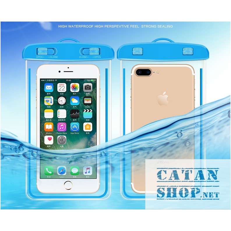 Bao điện thoại chống nước, túi chống nước điện thoại có khóa bảo vệ điện thoại, an toàn, dễ sử dụng, tiện lợi DL23-BDTCN
