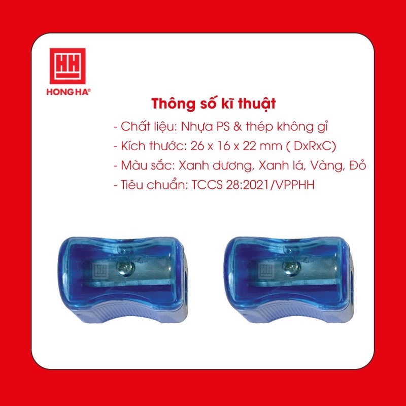 Gọt bút chì SP-06 Hồng Hà