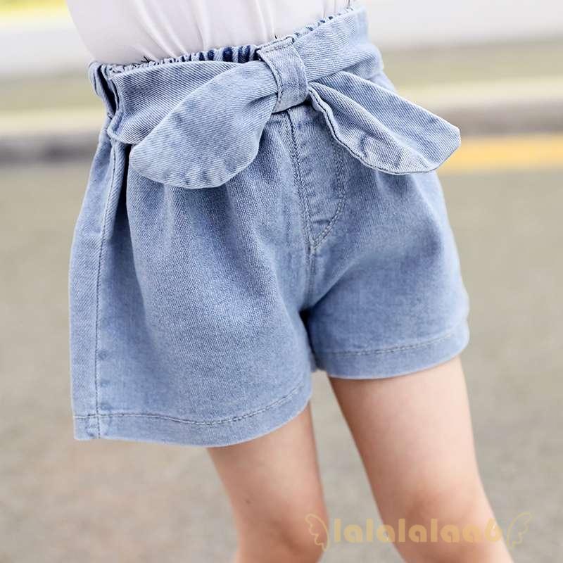 Quần Short Denim Thời Trang Cho Bé Gái Laa6