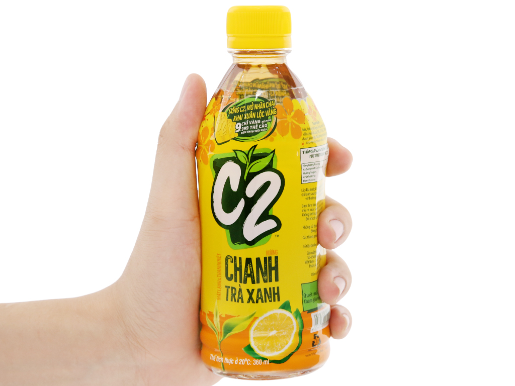 [Siêu Sale] [Chính hãng]Combo thùng 24 chai trà xanh C2 360ml