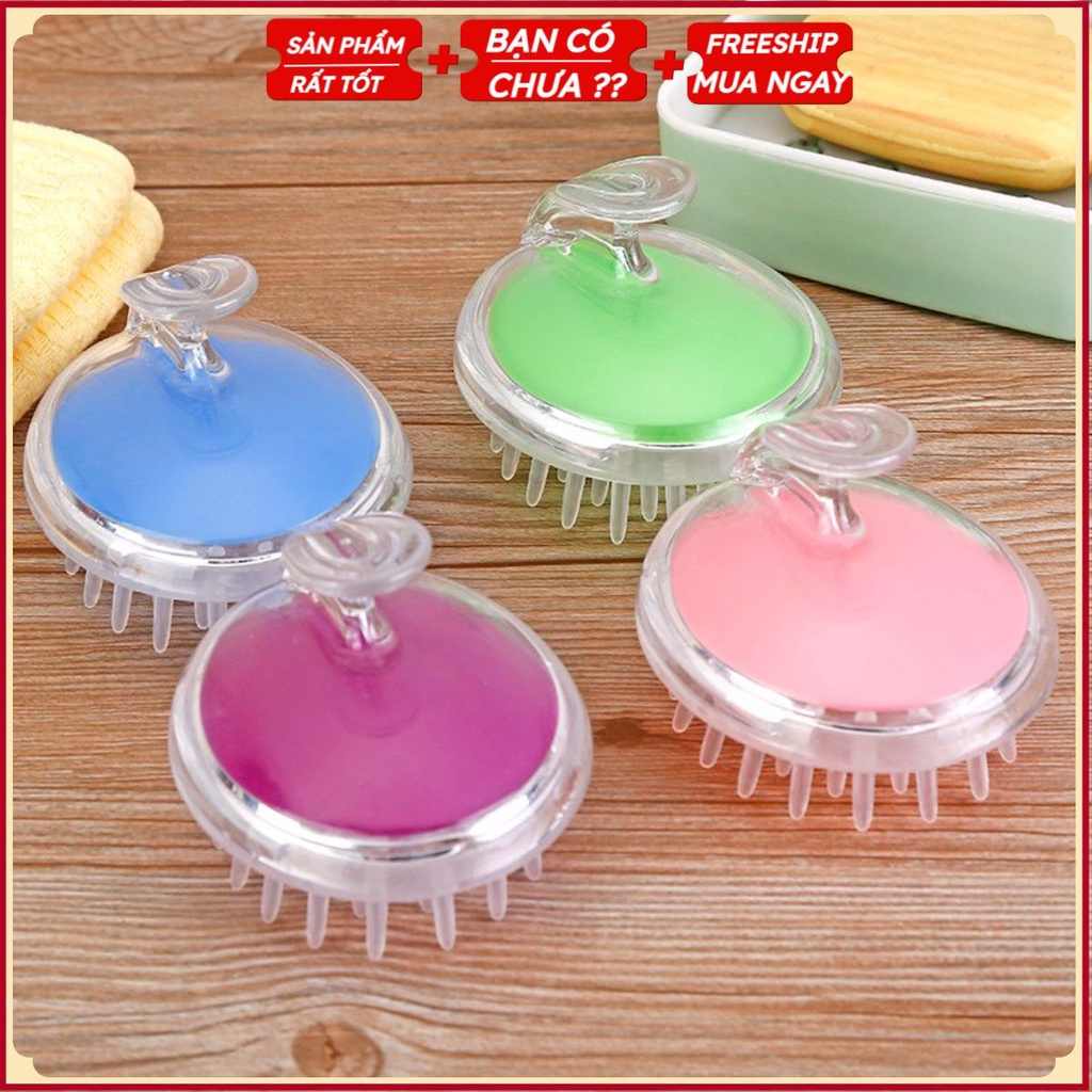 PVN11558 Lược massage da đầu - Lược gội đầu kích thích mọc tóc T2