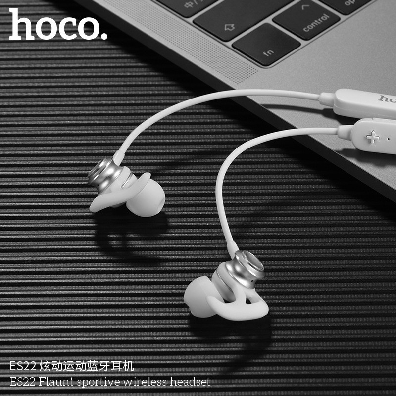 Tai nghe bluetooth thể thao Hoco ES22 Flaunt V4.2 - Hãng phân phối chính thức