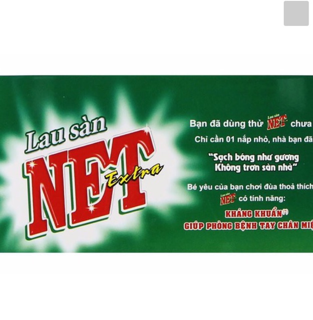 Nước lau sàn Net 4kg tặng Nước rửa chén 800g