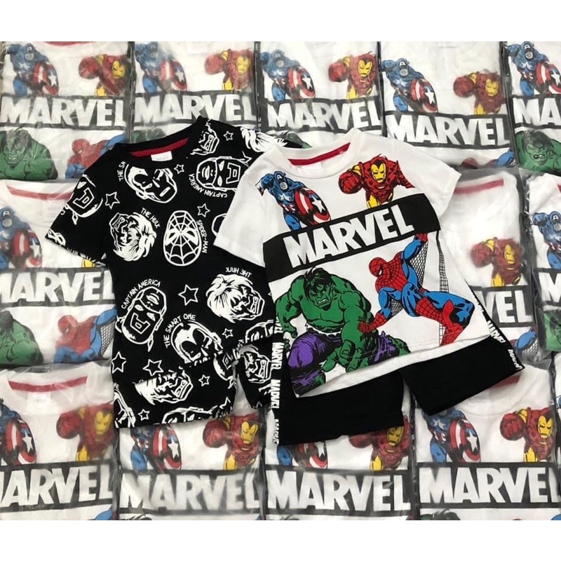 Bộ thun cộc tay NEXT. Marvel cho bé trai - SH24