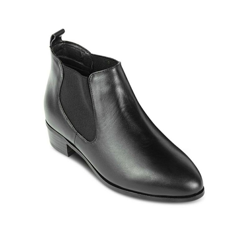 (lựa live) boots cổ thấp màu đen mã 105