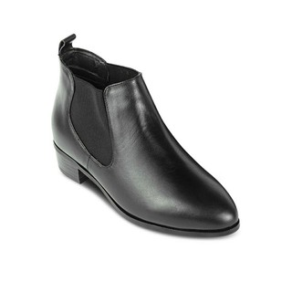 Boots cổ thấp màu đen mã 105