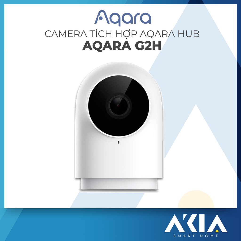 Camera tích hợp Aqara Hub - Aqara G2H, Full HD 1080p, hỗ trợ HomeKit, tích hợp HomeKit Secure Video