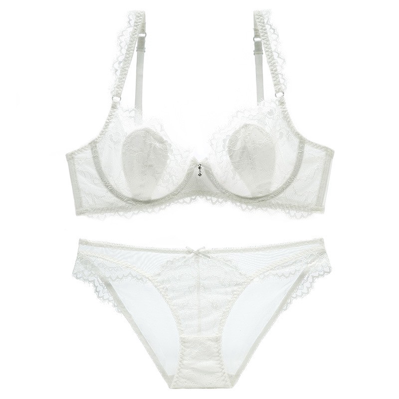 Bộ đồ lót VARSBABY phối ren quyến rũ thời trang cho nữ