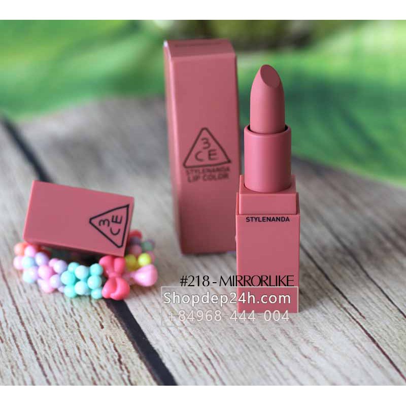 Son lì 3CE MOOD RECIPE MATTE LIP COLOR 2017 #220