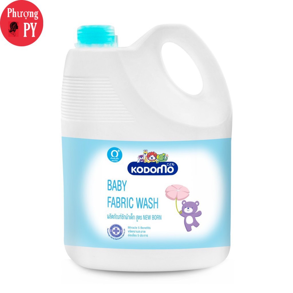 [CHÍNH HÃNG] NƯỚC GIẶT XẢ KODOMO DÀNH CHO TRẺ EM MÀU XANH DƯƠNG 3000ML