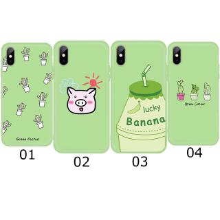 Ốp lưng silicone họa tiết hoạt hình cho iPhone X 10 XS Max XR 8 7 Plus 6s 5 5S SE
