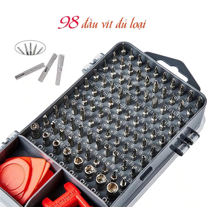 Bộ Tua Vít Đa Năng 112 Trong 1, Sửa Chữa Điện Thoại