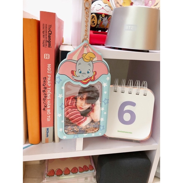DAISO HÀN PHOTO CARD KEYRING/ PHOTO HOLDER CARE BEARS/ BST MÙA XUÂN SPRING DAY - Riland