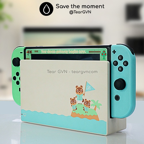 Dán cường lực nhiều họa tiết (Akitomo) cho Nintendo Switch v1,2