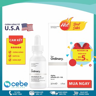Serum sáng da The Ordinary Alpha Arbutin 2% + HA (30mL)