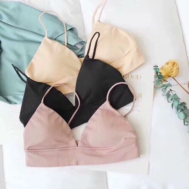 Bra 2 dây cotton 8886