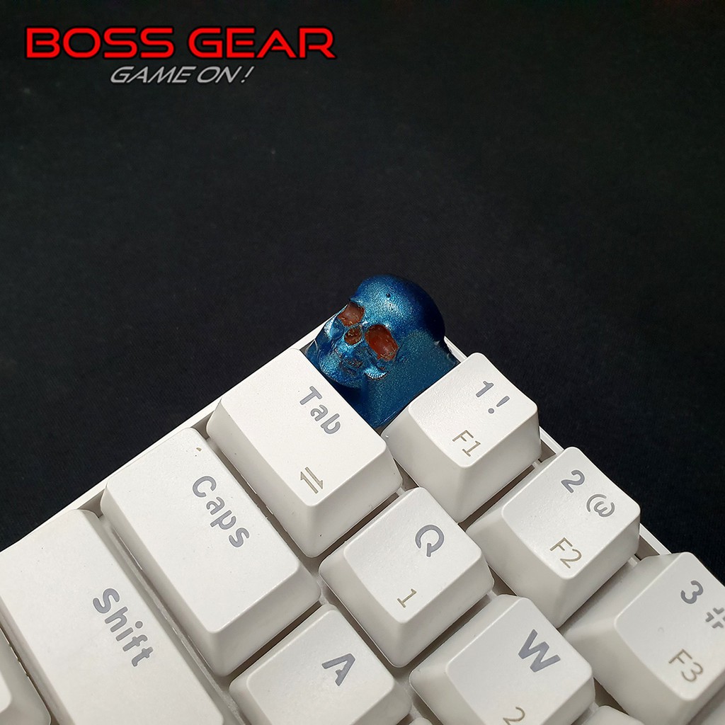 Keycap Lẻ hình đầu lâu xuyên LED cực ngầu