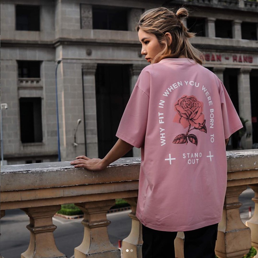 THELSTUDIOS - Áo thun Stand Out hồng | BigBuy360 - bigbuy360.vn