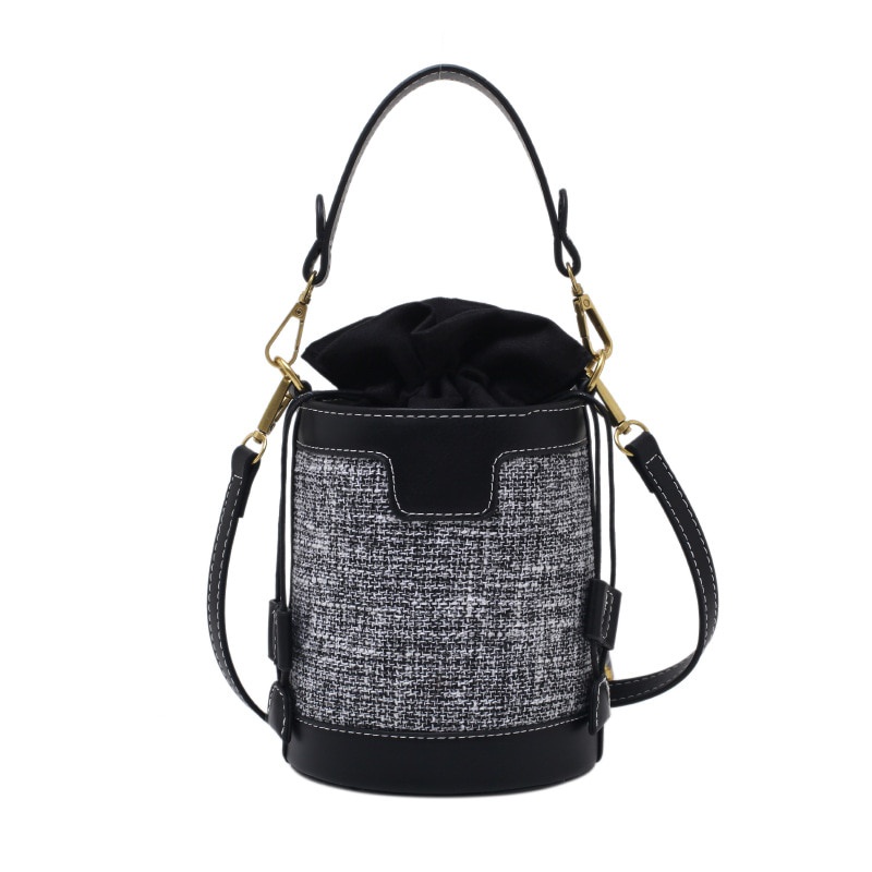 Túi đeo vai bằng vải canvas phong cách retro thời trang 2022