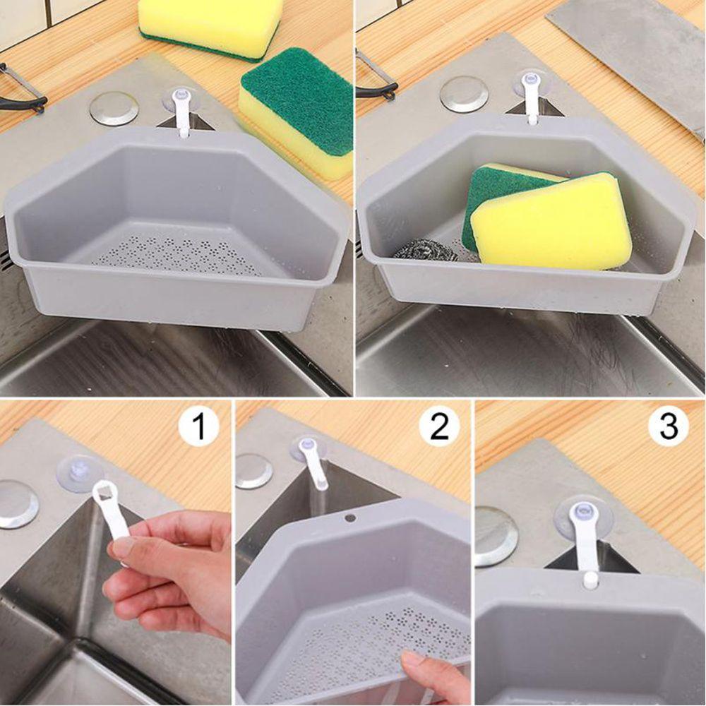 CONOPERYGiá đựng mút rửa chén  đa năng tiện dụng cho bồn rửa nhà tắm