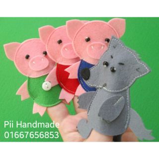 RỐI NGÓN TAY CHO BÉ 002 - CÂU TRUYỆN 3 CHỨ HEO CON