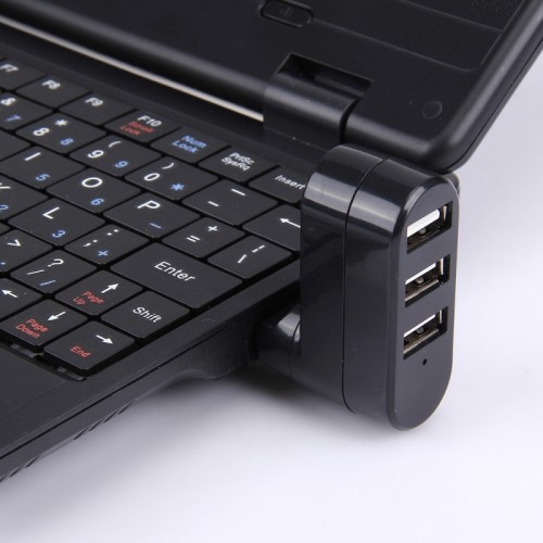 Đầu USB Xoay 180 Độ Chia 3 Cổng USB 2.0 Portable HUB MARRYSTORE
