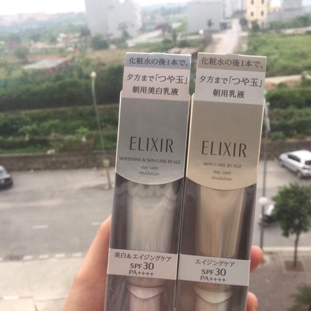 Kem dưỡng ngày Shiseido Elixir White Day Care Revolution +++35ml