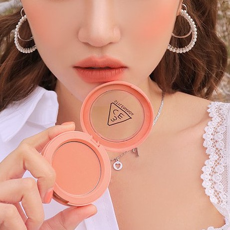 (AUTH, TEM HIDDEN TAG) Phấn Má Hồng 3CE Face Blush #Peach Splash Màu Cam Đào | BigBuy360 - bigbuy360.vn