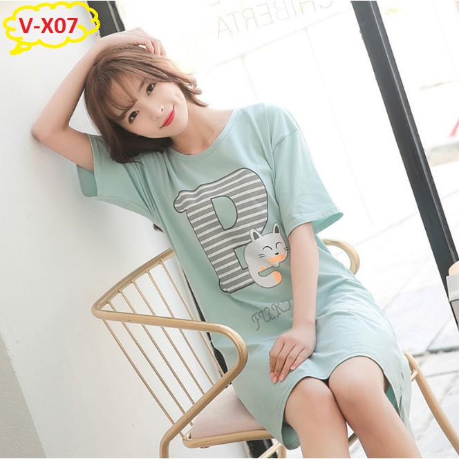 {XẢ KHO}  Váy nữ 100% cotton mặc cực xinh