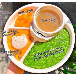 Khay Tròn Ăn Dặm Kiểu Nhật BLW