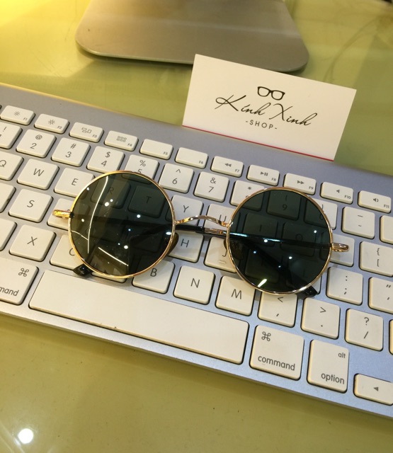 Kính râm Mắt tròn John Lemon bé Mini