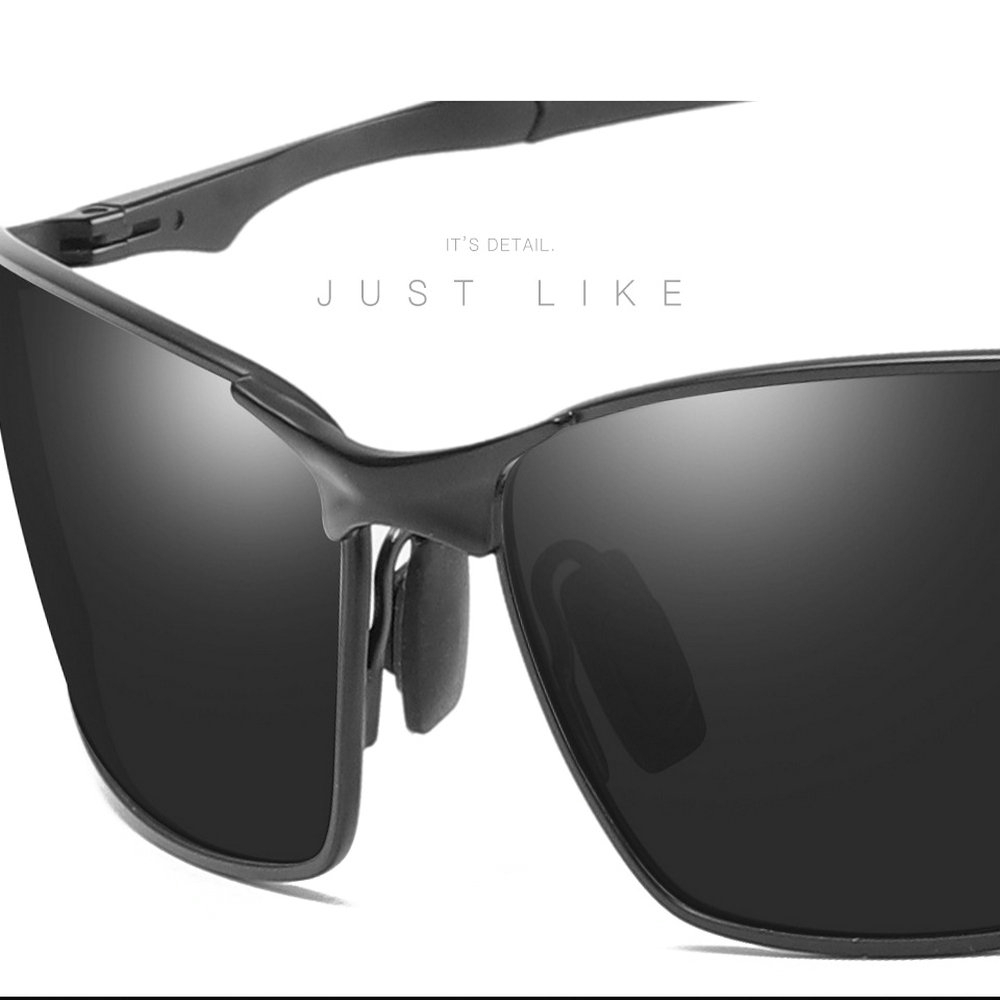 Kính mát HD làm từ nhôm kiểu dáng thời trang cho nam