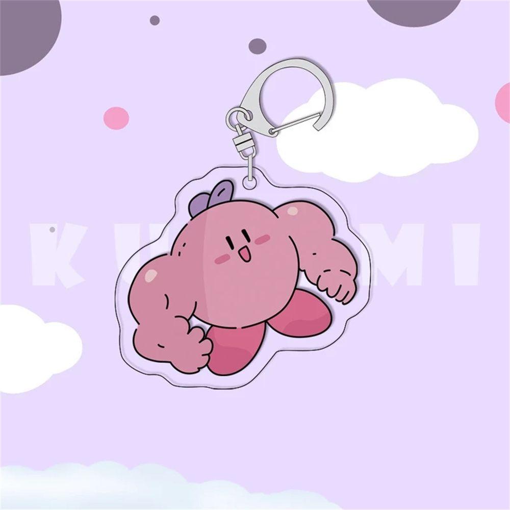 Móc Khóa Hình Nhân Vật Hoạt Hình Kirby Dễ Thương