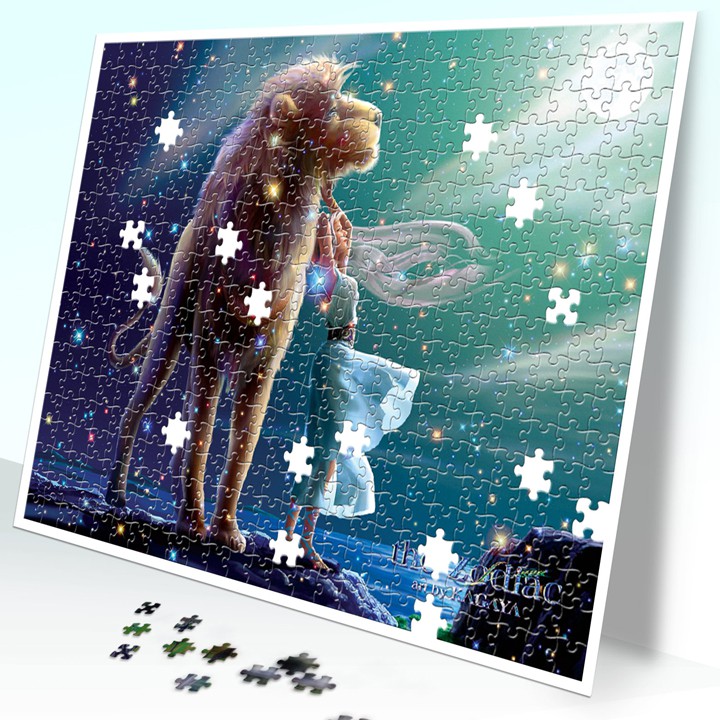 Tranh xếp hinh trí tuệ Tia Sáng Jigsaw Puzzle 475 mảnh - CUNG SƯ TỬ - MSP: 475-006