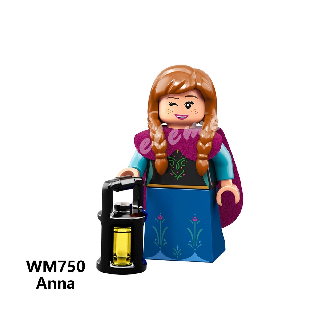 Mô Hình Đồ Chơi Công Chúa Elsa Anna 7 Loại WM6067 WM6084