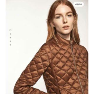 Áo phao lông vũ Massimodutti