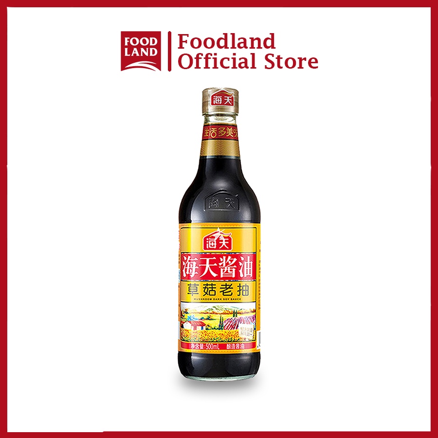 Hắc Xì Dầu Hương Nấm, Lẩu Sáu, nước tương Hải Thiên 500ML