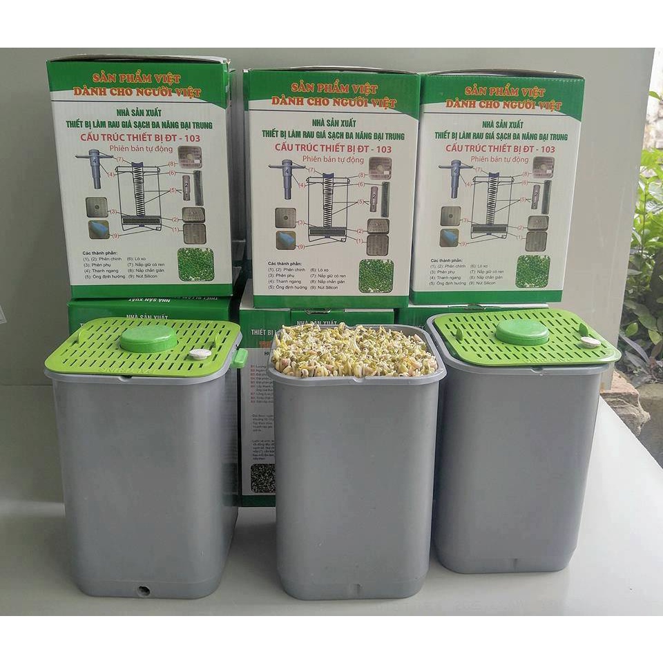 Thiết bị làm rau giá đỗ sạch DT-103