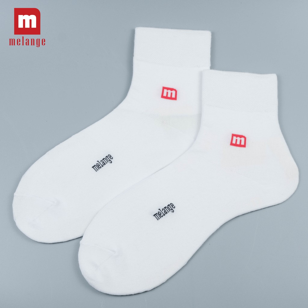 Tất Nam Công Sở Cổ Cao, Trơn Kháng Khuẩn - Khử Mùi Melange - MC.01.01