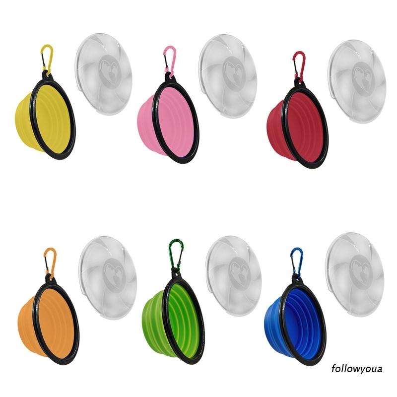 Tô Silicone Có Thể Gấp Gọn Đựng Thức Ăn Cho Thú Cưng