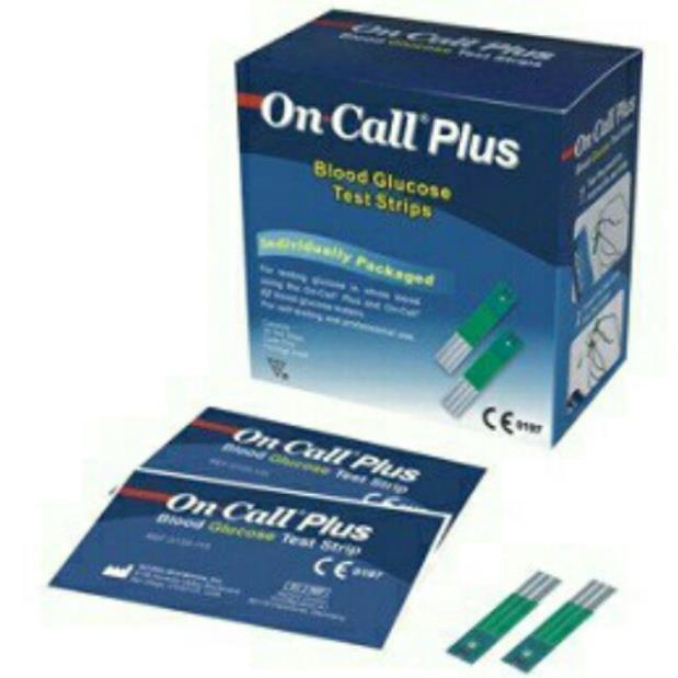 Que thử đường huyết On Call Plus , On Call EZII( 25 que)