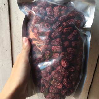 Combo táo đen, táo đỏ, đường phèn, chà là