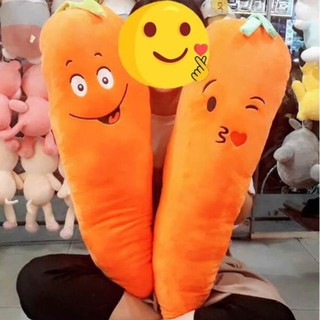 Gối bông cho bé hình cà rốt