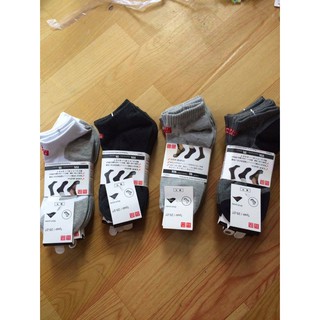 COMBO 5 ĐÔI TẤT UNIQLO CỔ NGẮN HÀNG LOẠI 1
